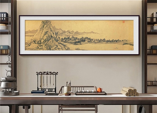 國(guó)畫(huà)山水裝飾畫(huà)制作